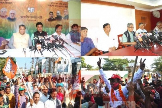 BJP turns leading opposition against CPI-M in Tripura :  BJP calls for  all opposition parties to align together,  Bijan Dhar signals Trinamoolâ€™s alliance with CPI-M in Anti-Modi Mission  